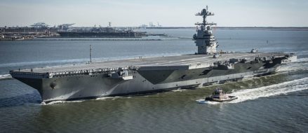 USS Gerald Ford CVN-78 almost ready for fleet service
