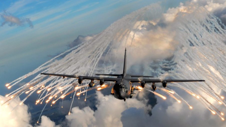 Watch: AC-130 Gunship live fire exercise. Take a ride on the Spooky!