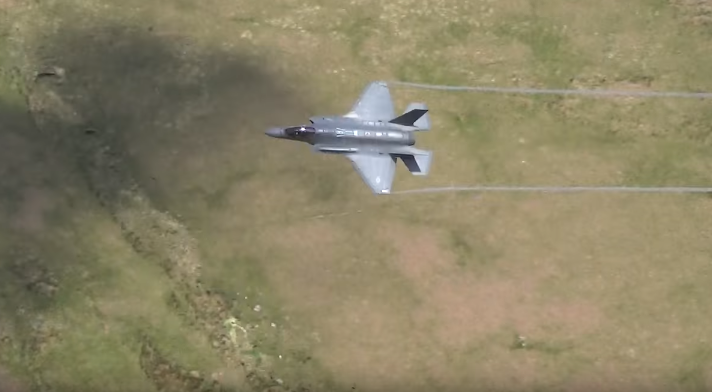 Watch: F-35A Lightning II Does the Mach Loop for the 1st Time!