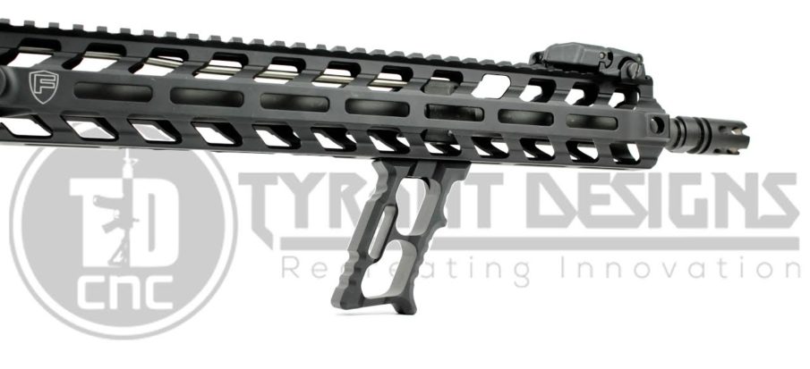 Tyrant Designs’ HALO Mini Verticle Grip: Get your gun control in style