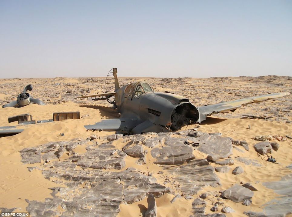 Aircraft Lost in Time: Story of WWII P40 Found in Desert After 70 Years