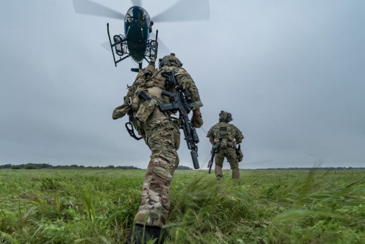 Aerial Target Interdiction and Hog Hunting from Helicopters on Episode 6 of SOFREP TV’s Training Cell