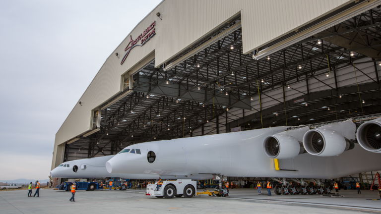Watch: Roll Out of the World’s Largest Aircraft! The Stratolaunch!