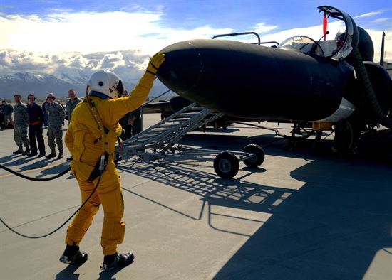 U-2 Dragon Lady makes a historic appearance at Northern Edge 17