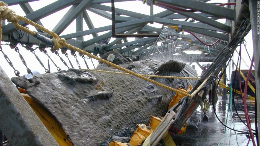 Researchers unveil the crew quarters of the Civil War submarine that changed the course of naval warfare