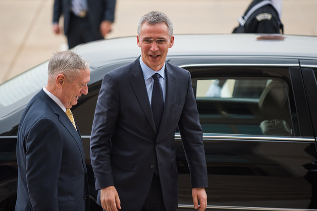 NATO Secretary General addresses funding concerns prior to Defense Ministerial in Brussels