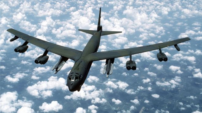 Russian fighters intercept U.S. bomber over Baltic Sea