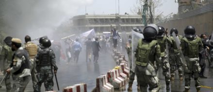 Gunmen kill 8 Afghan guards heading for work at U.S. air base