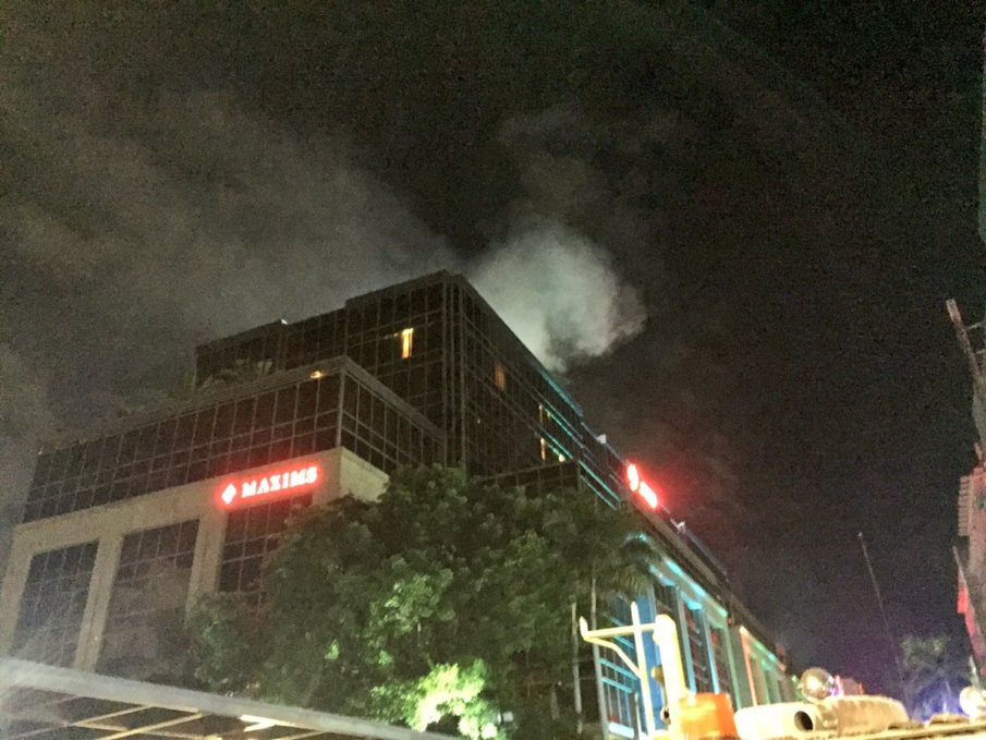 Explosions, gunfire erupt in Philippine resort complex