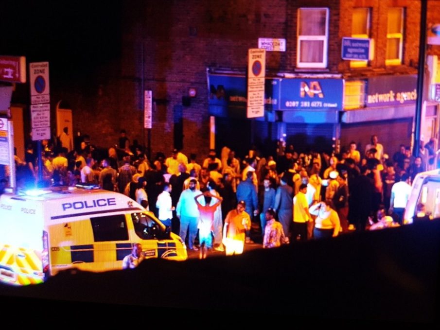 Multiple casualties reported after a van struck people outside of a Mosque in London