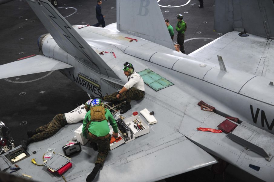 Two U.S. Marines in critical condition after flash fire engulfs F/A-18 jet in Miramar