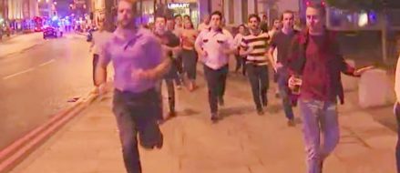 London, ‘reeling?’ The city that weathered Nazi bombs pushes back against fear.