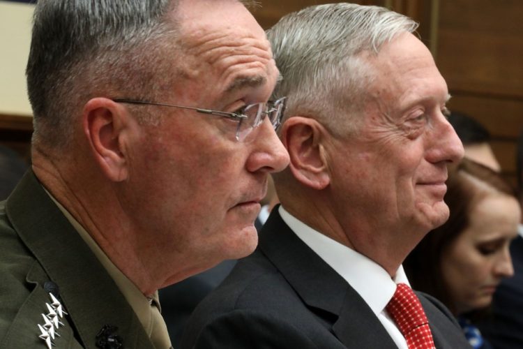 Mattis: US Army “Needs to Be Ready” for North Korea Military Options