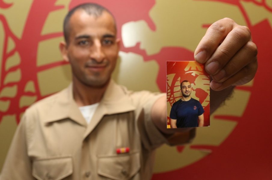 Afghan interpreter earns elite title as U.S. Marine