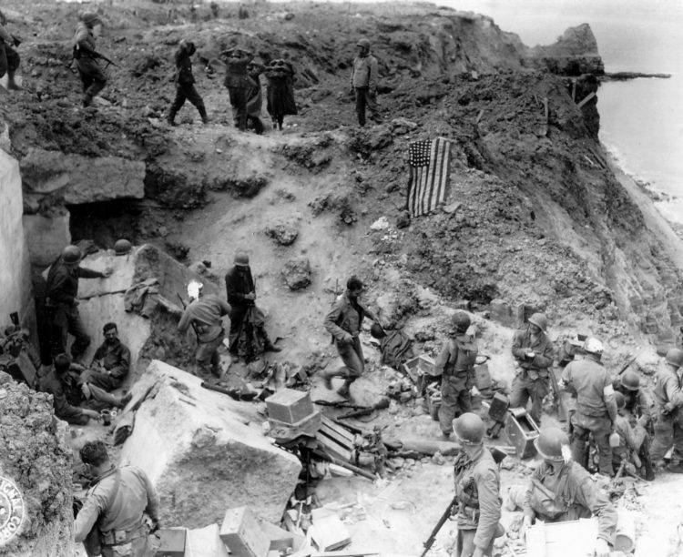 Rangers Storm the Cliffs of Pointe du Hoc on D-Day 75 Years Ago