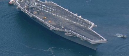 Watch: USS Nimitz Strike Group Steams Out on Six Month Deployment!