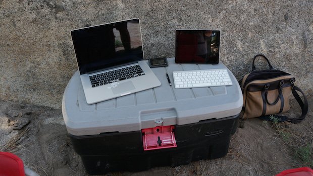 Working outside | More focused and more productive