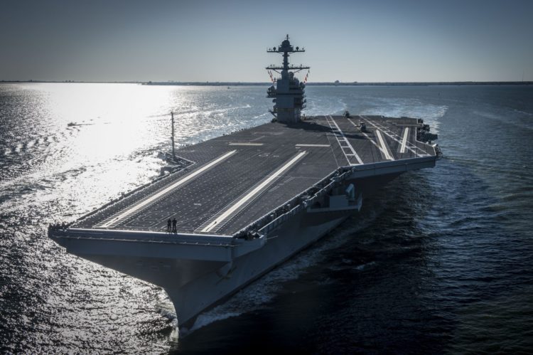 US Navy Accepts Newest Carrier USS Gerald R. Ford CVN 78!