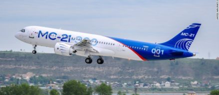 Watch: New Russian-made Irkut MC-21-300 Jetliner takes first flight
