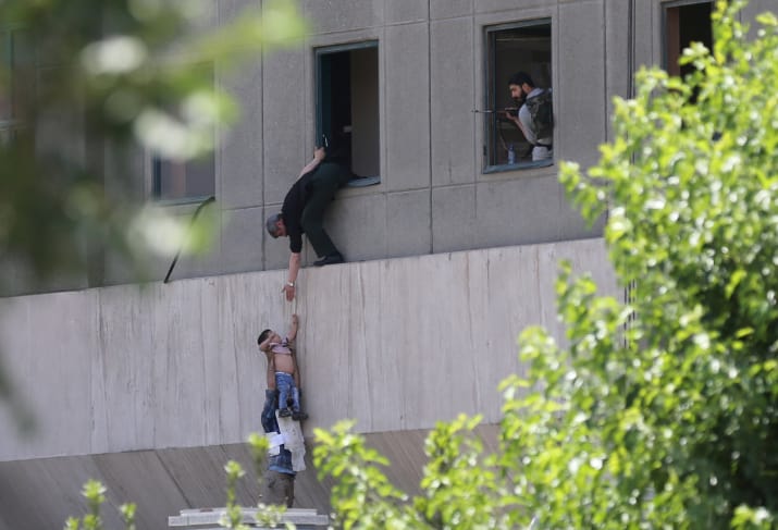 Islamic State claims responsibility for attacks on Tehran’s Parliament building and Khomeini tomb (warning graphic images)