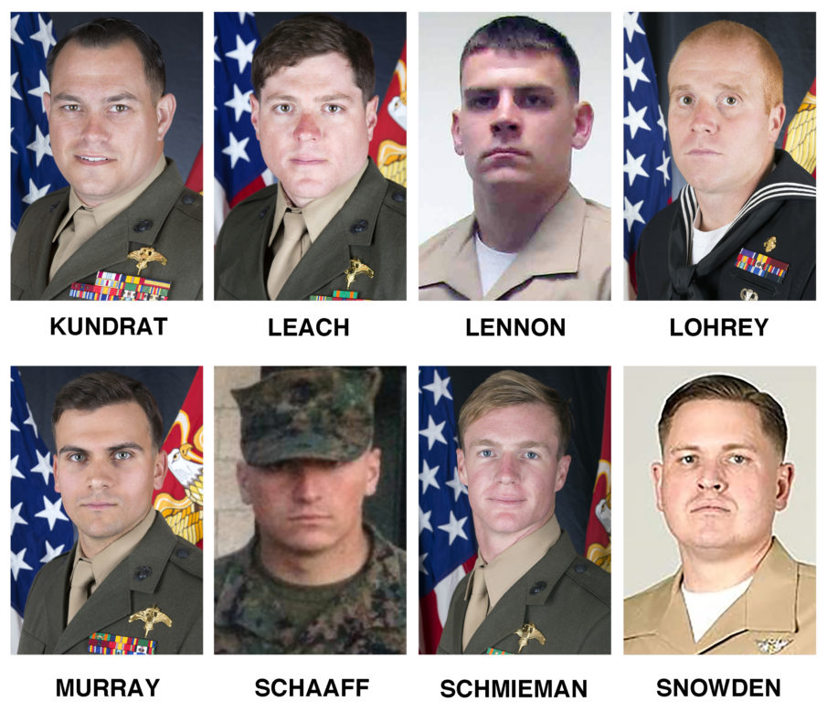 Here are the names and photos of the 15 Marines and sailor who died in Mississippi plane crash