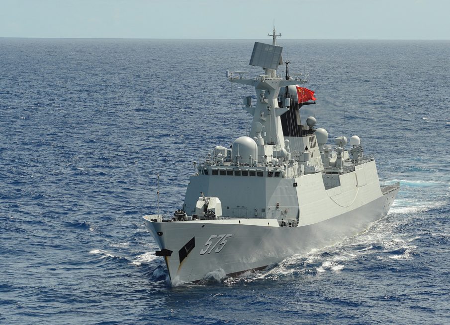 A Chinese spy ship spotted near US-Australian war games may signal an evolution in China’s behavior at sea