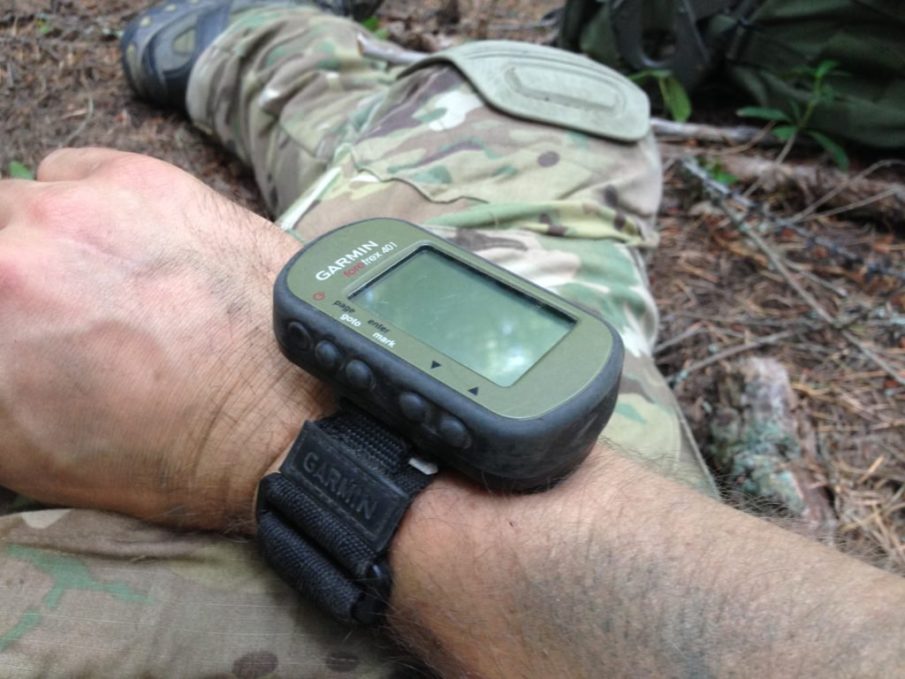 The Garmin Foretrex 401 Wrist Mounted GPS