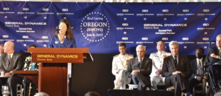 The Navy just laid the keel for its latest attack submarine