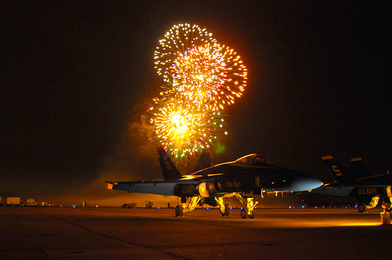 Happy 4th of July From Fighter Sweep – Must See ‘Fireworks’ Display!