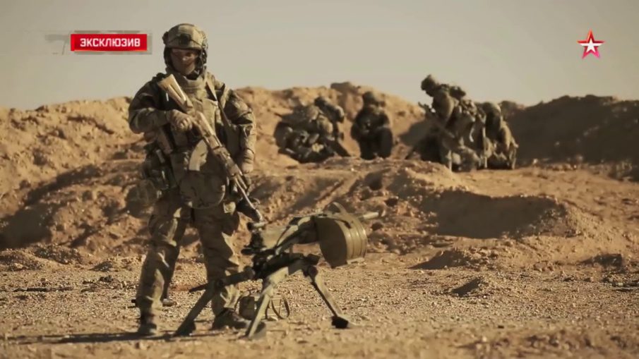 Russian Special Operations Forces on the ground in Syria
