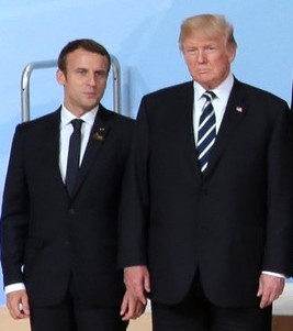 Trump and Macron, once cast as adversaries, show they have much in common