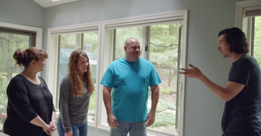 Watch: Marine Veteran and Star Wars star, Adam Driver, surprise veteran family with scholarship