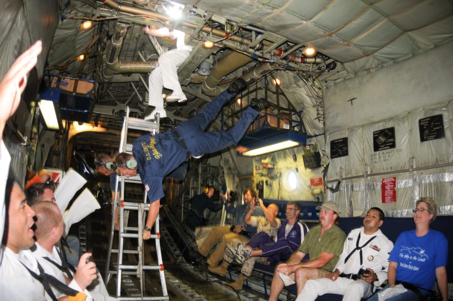 Watch: Zero G wild ride in Blue Angels Fat Albert! Are you ready?