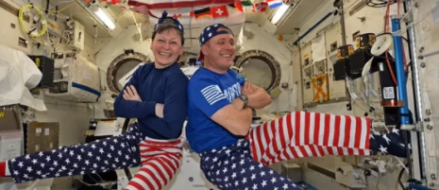 NASA Astronauts ‘Show Off’ How to Celebrate the 4th of July in Space!