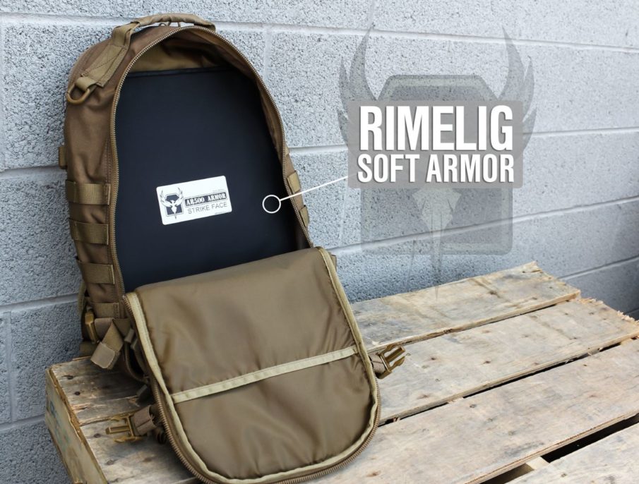 AR500 Armor | Rimelig Backpack IIIA Soft Body Armor