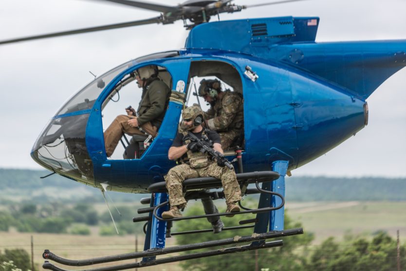 Aerial Target Interdiction and Hog Hunting from Helicopters on Episode 6 of The SPEC OPS Channel’s Training Cell