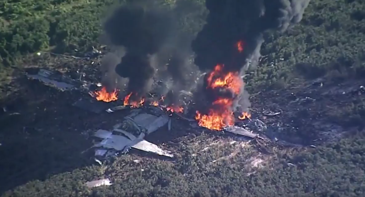 Breaking: US Marine Corps KC-130 Crashes in Mississippi