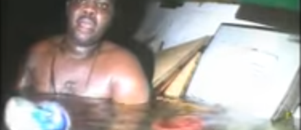 Watch the dramatic footage of a man found alive by recovery divers in a shipwreck at the bottom of the sea