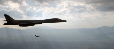 Air Force B-1B Lancer successfully fires anti-ship missile in free flight for the first time
