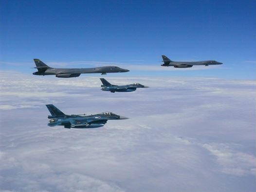 B-1 Lancer Bombers from Ellsworth Air Force Base ‘ready to fight’