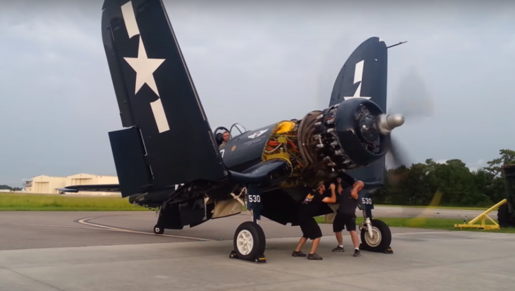 Watch: Corsair First Start After Restoration