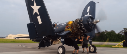 Watch: Corsair first start after restoration
