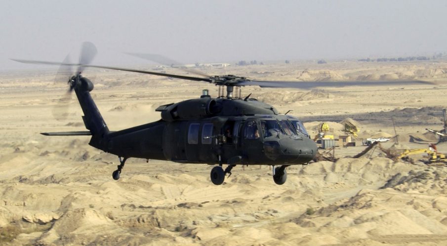 U.S. Blackhawk helicopter goes down in hard landing in Afghanistan