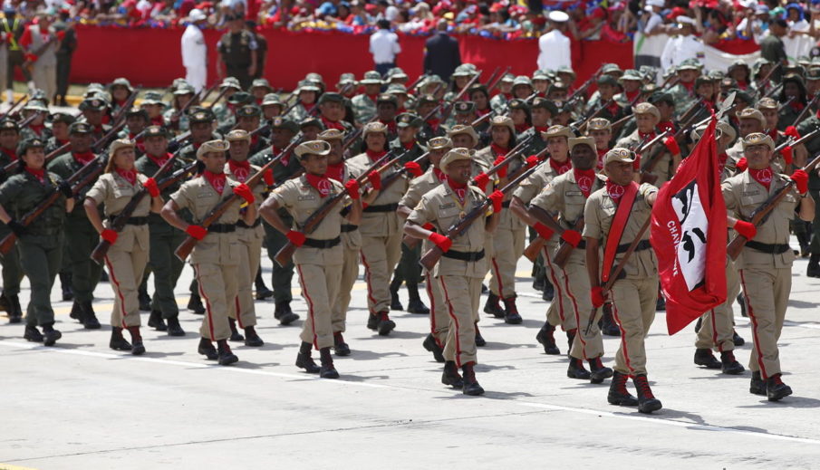 Venezuelan army, civil militias hold exercises after Trump threat