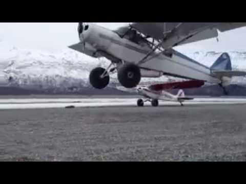 Watch: World record shortest landing!