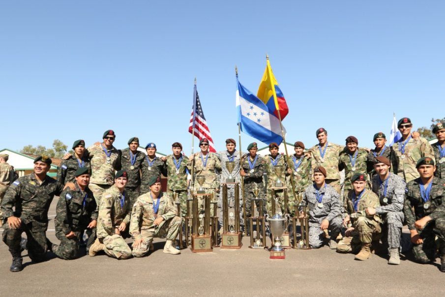 Fuerzas Comando 2017, friendly competition and good will