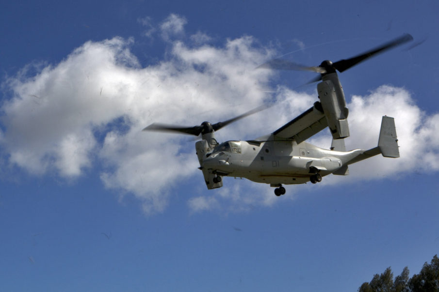 US Marine Corps MV-22 Osprey aircraft involved in a ‘mishap’ off the coast of Australia, search is underway for missing Marines