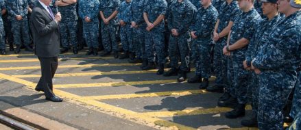 Defense Secretary Mattis tells sailors ‘you’re not some pu–y sitting on the sidelines’