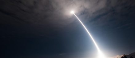 Picture of the day: Minuteman III ICBM launches into the night sky