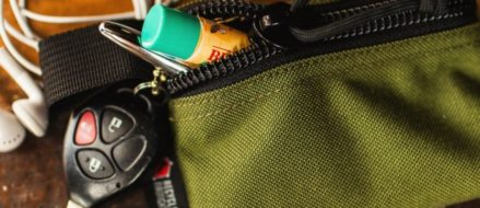 Recycled Firefighter | Truckie Small Zippered Gear Pouch